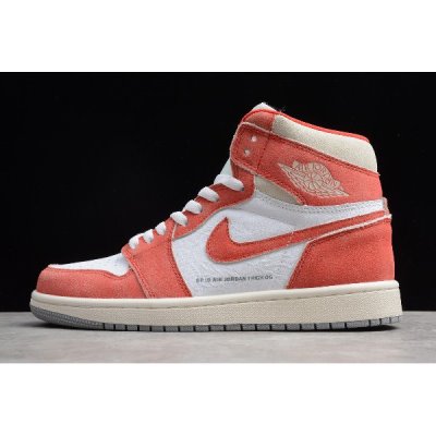 Nike Air Jordan 1 Retro High Og Beyaz / Kırmızı Basketbol Ayakkabısı Türkiye - F4VMW7J6